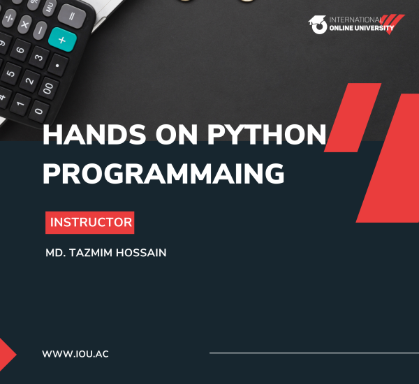 Hands on Python