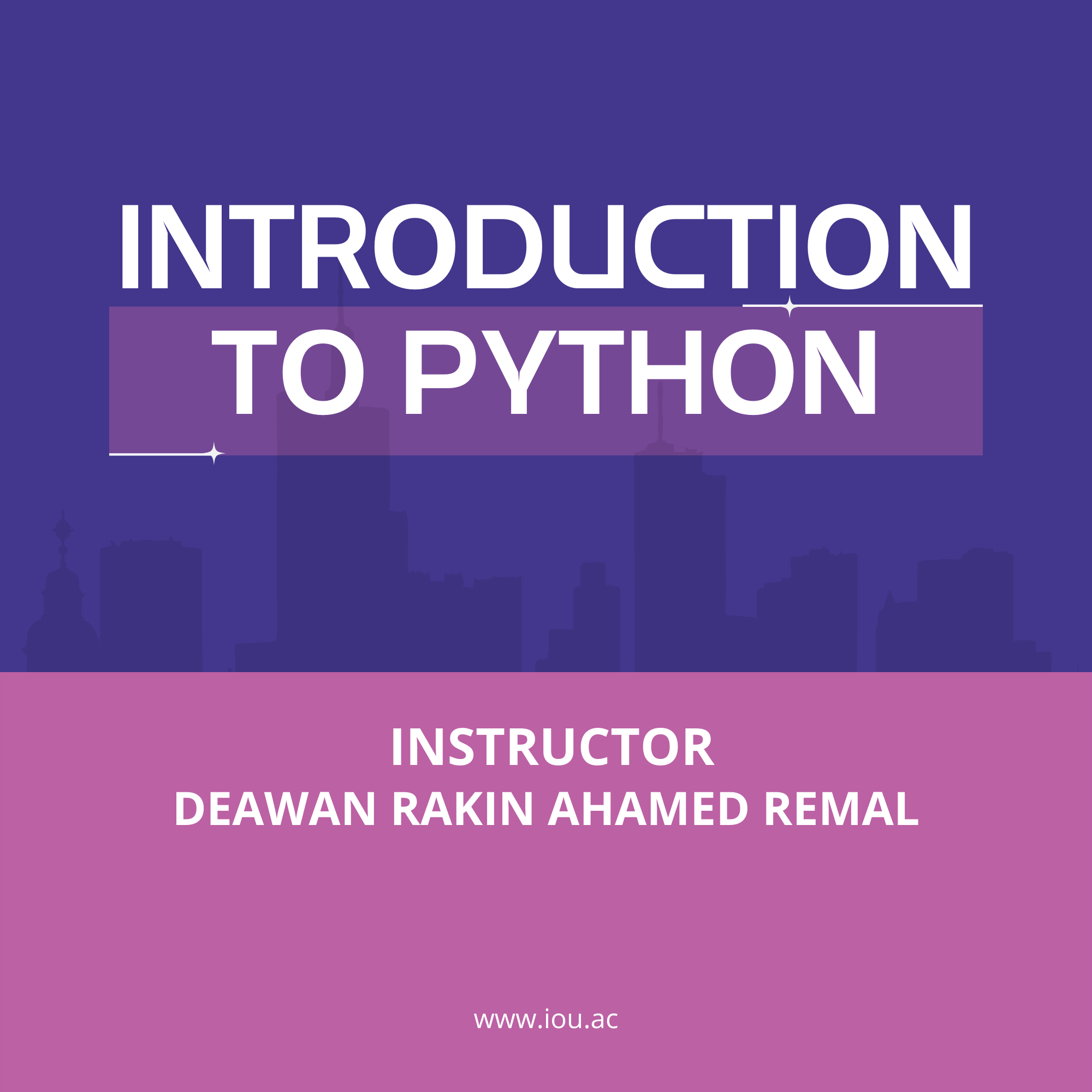 Introduction to Python