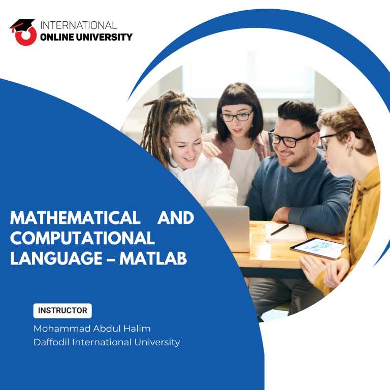 Mathematical and Computational LANGUAGE – MATLAB